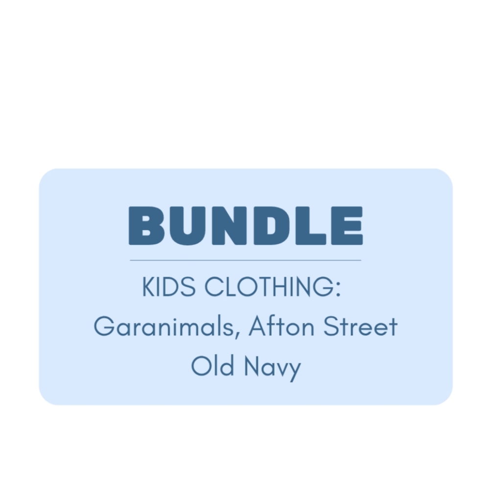 BUNDLE | (4) Garanimals, Afton, Old Navy